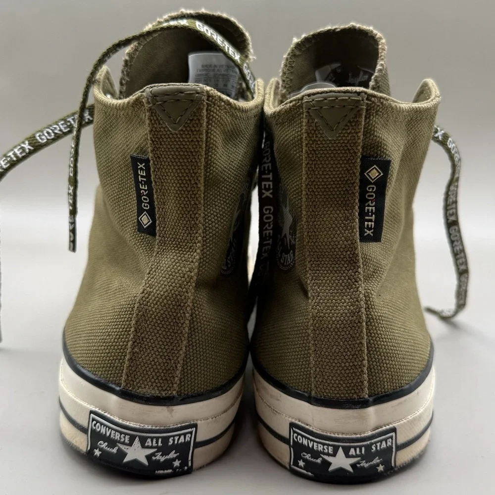 Converse Chuck 70 Unisex M 4 W 6 High Sneakers GoreTex Utility Dark Moss 168859C - Picture 5 of 7